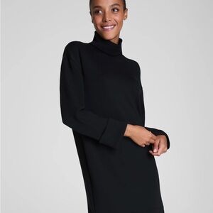 SPANX AirEssentials Turtleneck Dress Very Black